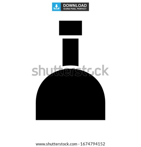 bottles icon or logo isolated sign symbol vector illustration - high quality black style vector icons
