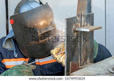 Qualification of welders and welding procedures for butt welds. Welder certification is based on specially designed tests to determine a welder's skill and ability to deposit sound weld metal.
