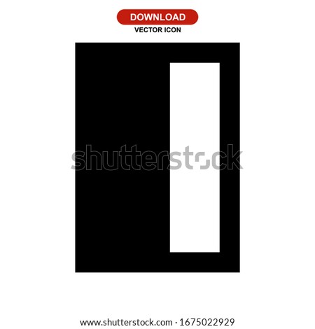 home door icon or logo isolated sign symbol vector illustration - high quality black style vector icons
