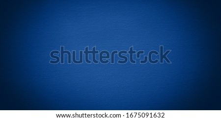 blue cloth texture, blue background, vintage marbled textured border Royalty-Free Stock Photo #1675091632