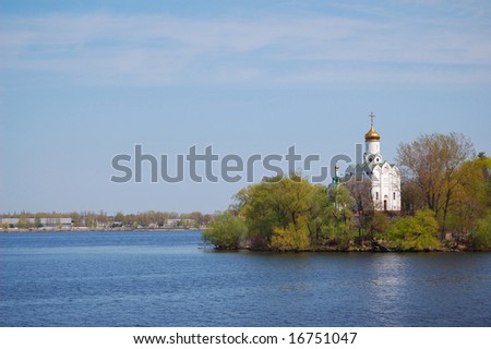 Church on island