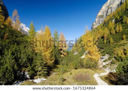 Fischlein Valley, Sextener Dolomites, South Tyrol, Italy