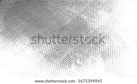 Abstract vector noise vanishing. Subtle grunge texture overlay with fine particles isolated on a white background. EPS10. Royalty-Free Stock Photo #1675394965