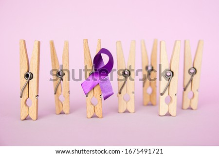 Purple ribbons - epilepsy awareness  26 march