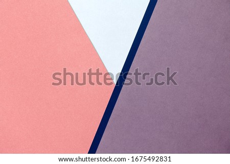 Web banner background with pastel colored paper layers.