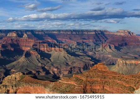 Grand Canyon South Rim overview Royalty-Free Stock Photo #1675495915