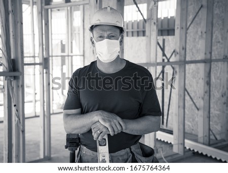 Coronavirus Outbreak Global economic Recession. Small business owner affected by the coronavirus outbreak. Freelance contractor being impact by COVID 19 with loss of money, employees and no supplies. Royalty-Free Stock Photo #1675764364