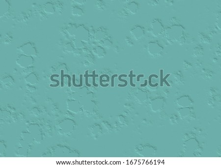 Green mint blue grunge wall texture background. Neutral colors tend. Use for summer holiday and fashion cosmetic concept.