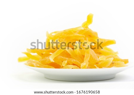 Sweet potato on a plate