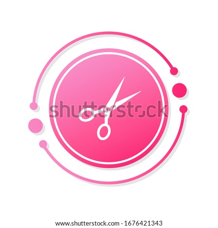 Scissor Isolated Icon / Vector / Sign / Symbol