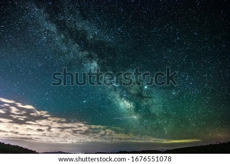 Night sky in Georgia, Didgori
