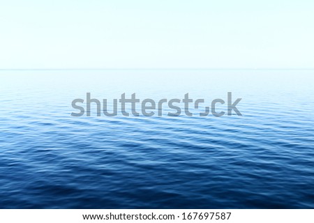 Photo of blue water background with ripples