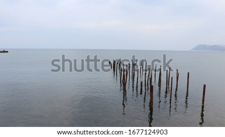 Picture of Black sea in Anapa