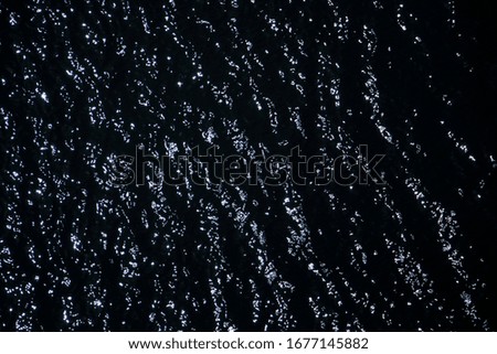 texture for black and white water wallpaper background with marked glitter