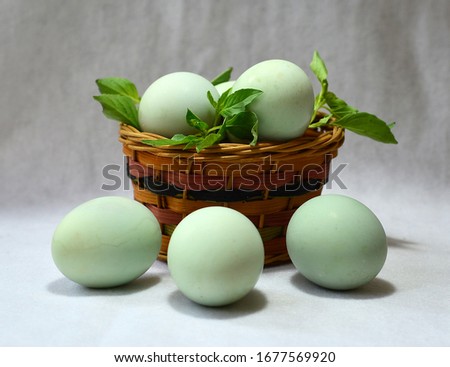 a number of duck eggs ready to be enjoyed