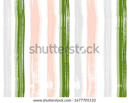 Watercolor strips seamless vector background. Colorful wrapping paper packaging design.