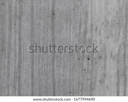 Loft cement surface with rainy water stained. Modern concrete wall house.