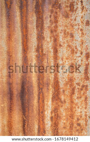 Corrugated Galvanized Sheet Metal rusted vintage style  