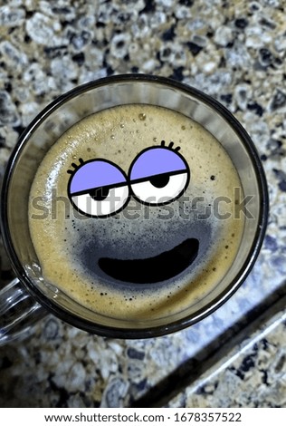 Happy coffee Good evening Best cup of coffee Laughs for you ಠ‿ಠ