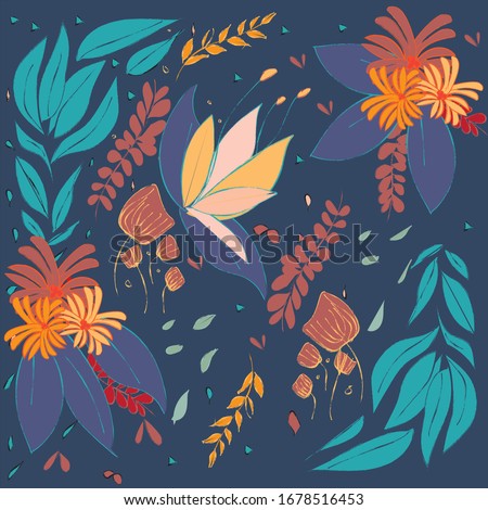 abstract, art, artistic, backdrop, background, beauty, bloom, blossom, blue, calico, country-style, cute, daisy, design, ditzy, element, fabric, fashion, feminine, flora, floral, flower, garden, graph
