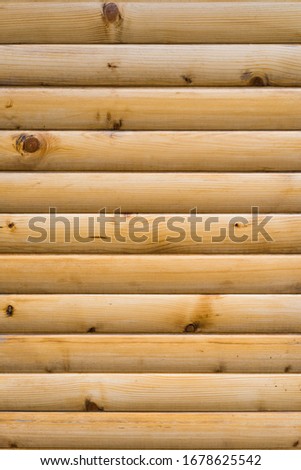 Picture of a log cabin wall texture