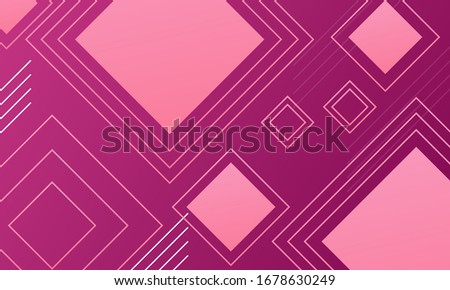 geometric colorful gradient square shape background