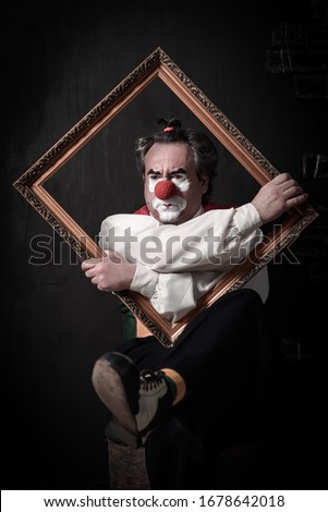 Photo of Russian circus clown