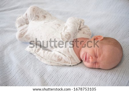 portrait of a newborn baby