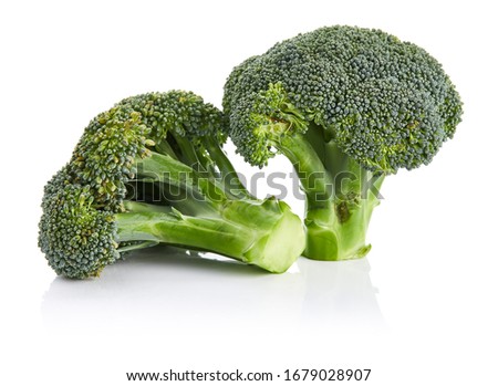 Broccoli Isolated on White Background