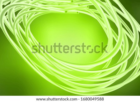 Light Green, Yellow vector colorful blur background. Shining colorful illustration in smart style. New style design for your brand book.