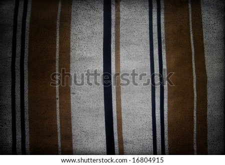 Striped vintage textile background
