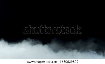 Realistic Clouds on black dark Background Overlay for different projects... You can work with the masks in any programs and get beautiful results!!! Royalty-Free Stock Photo #1680639829