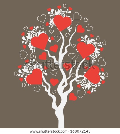 valentines day tree