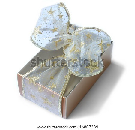 gift box on white background