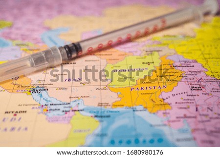 Middle Asia, Iran on coronavirus COVID-19 danger