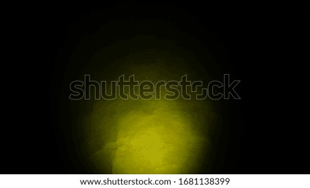 Dark, blurry, paper background, yellow abstract background gradient blur