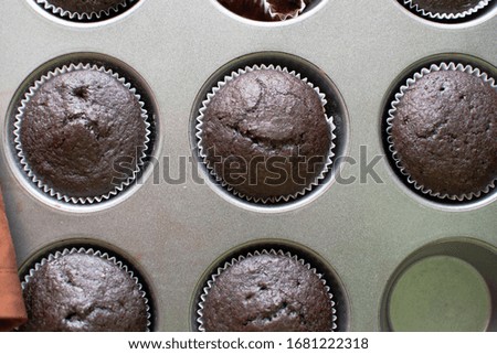 
fresh muffins from the oven