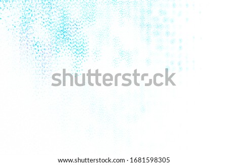 Light Blue, Green vector layout with circle shapes. Illustration with set of shining colorful abstract circles. Design for poster, banner of websites.