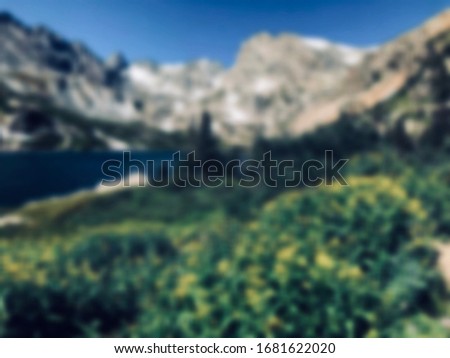 Blurred image of nature view 