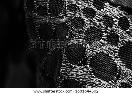 black and white fabric texture