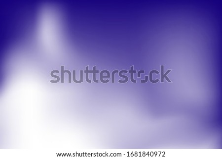 Abstract blurred gradient mesh background. Editable vector background of white cloud detail in a blue sky.vector illustration