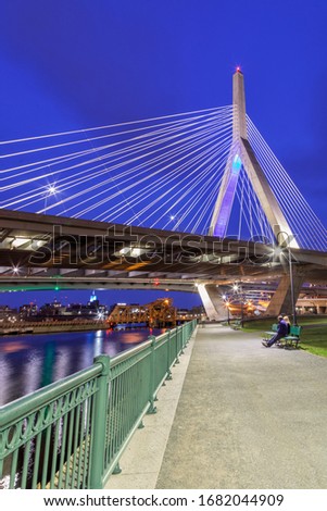Leonard P. Zakim Bunker Hill Memorial Bridge, Boston, Massachusetts