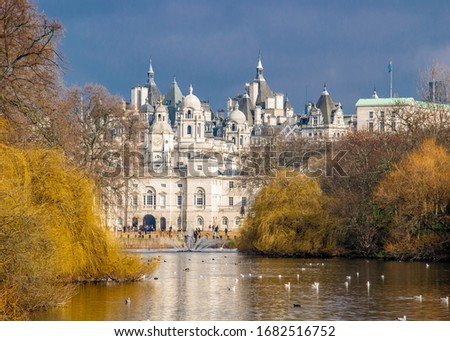 St. James's Park in London Royalty-Free Stock Photo #1682516752