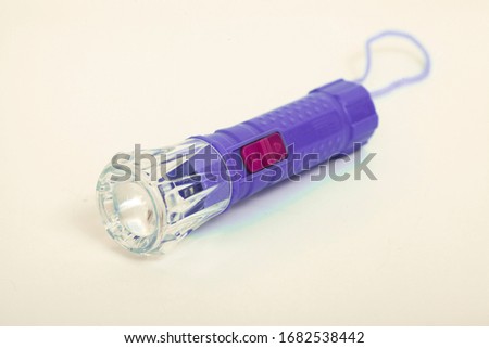 
colorful little lantern in one color background