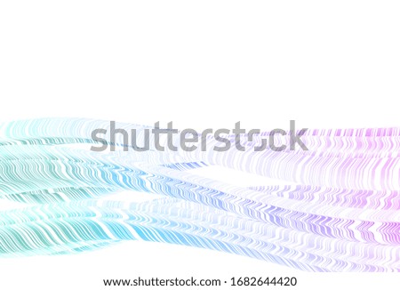 Light Pink, Blue vector blurred template. A completely new colored illustration in blur style. New style design for your brand book.