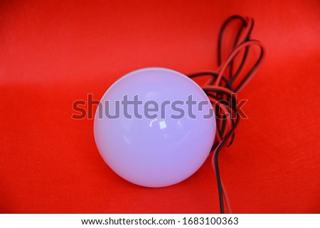 LED small round bulb lightbulb, round, technology, lamp, electricity, electric, innovation, power, modern, isolated, bright, idea, light, saving, creative, bulb, glass, energy, white, eco, led, small