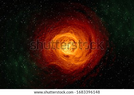 space rose constellation red whirl in outer space Elements of this image furnished by NASA