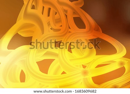 Light Orange vector glossy abstract backdrop. New colored illustration in blur style with gradient. New way of your design.