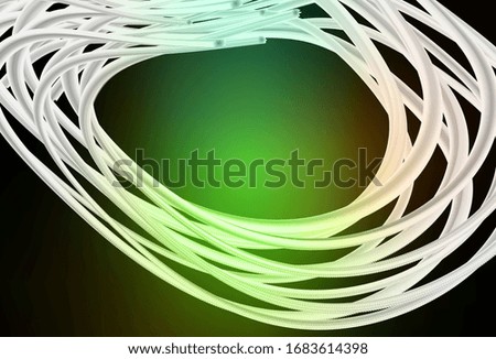 Dark Green, Red vector abstract blurred background. An elegant bright illustration with gradient. Completely new design for your business.