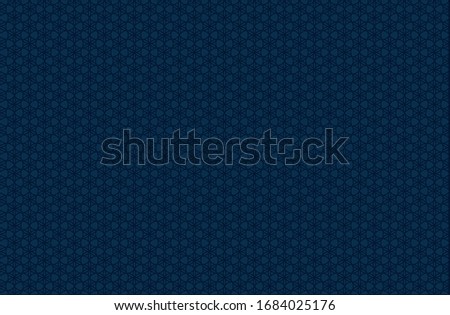 Navy blue geometric floral background.Modern abstract texture.EPS10 Illustration.